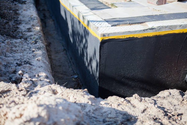 Residential Foundation Crack Repair installation at a Petersburg, MI home by SJ Waterproofing Pros