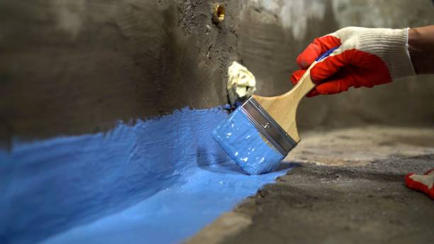 Commercial Foundation Crack Repair project at a Petersburg, MI business property by SJ Waterproofing Pros